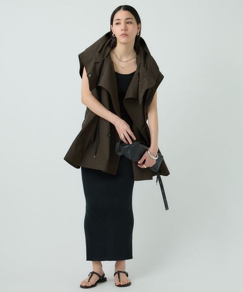 VACHEMENT（ヴァシュモン）の「Chaos(カオス)/◇VACHEMENT◇別注ジレ（ベスト・レディース・ホワイト系その他/チャコールグレー・FREE）」の12枚目の写真