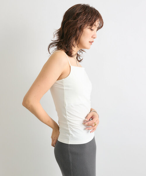 RIVE DROITE（リヴドロワ）の「【カップ付きで楽ちん】カップインキャミソール（キャミソール・レディース・ベージュ/ブラック/ホワイト・38/36）」の11枚目の写真