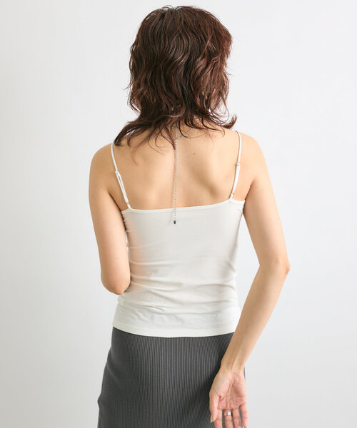 RIVE DROITE（リヴドロワ）の「【カップ付きで楽ちん】カップインキャミソール（キャミソール・レディース・ベージュ/ブラック/ホワイト・38/36）」の12枚目の写真