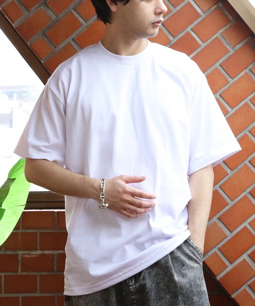 PRO CLUB (プロクラブ)の「PRO CLUB 6.5オンスヘビューウェイト半袖Tシャツ(Tシャツ/カットソー・メンズ・ブラック/ホワイト/グレー・X-LARGE/LARGE/MEDIUM/XX-LARGE)」の5枚目の写真