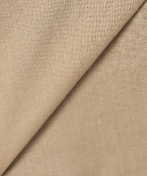 Spick & Span（スピックアンドスパン）の「手洗い可 / コットンリネンユーティリティーシャツ（シャツ/ブラウス・レディース・チャコールグレー/ホワイト系その他/ベージュ/カーキ・FREE）」の15枚目の写真