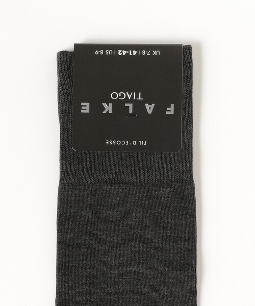 FALKE（ファルケ）の「FALKE TIAGO ソックス（ソックス/靴下・メンズ・ブラック系その他4/ブラウン/ホワイト/パープル/ネイビー/ダークグリーン・ONE SIZE）」の7枚目の写真