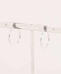 Pledge（プレッジ）の「【RS】【Pledge】 Silver 925 Hoop Earrings（ピアス（両耳用）・メンズ）」