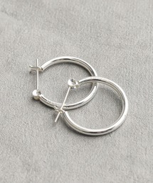 Pledge（プレッジ）の「【RS】【Pledge】 Silver 925 Hoop Earrings（ピアス（両耳用））」