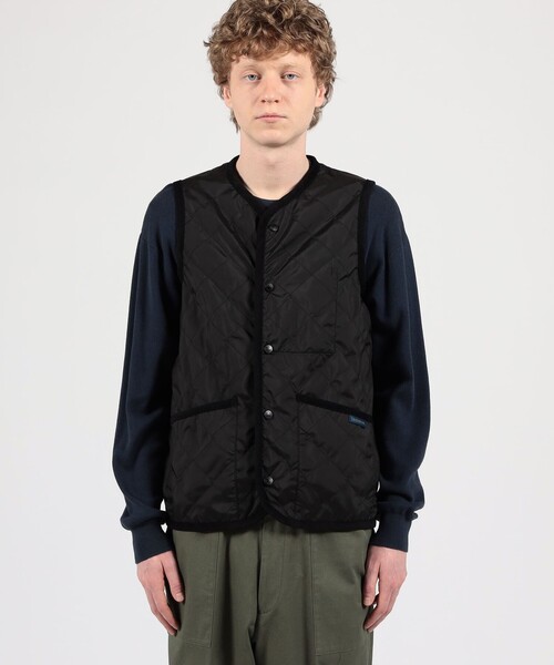 LAVENHAM(ラベンハム)の「LAVENHAM UNWADDED THORNHAM ポリエステルベスト(ベスト・メンズ・ダークグリーン/ブラック・M/S)」の10枚目の写真