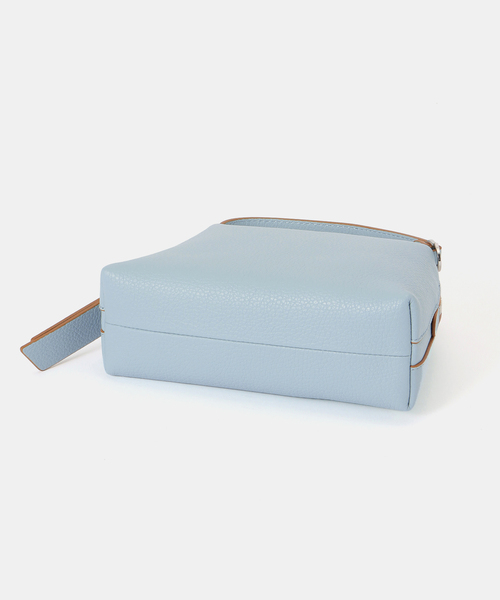 Spick & Span（スピックアンドスパン）の「GIANNI CHIARINI / ジャン二キャリー二 ALIFA S BS8148 COMM GRN242（ショルダーバッグ・レディース・ブラック/アイボリー/ブルー・FREE）」の14枚目の写真