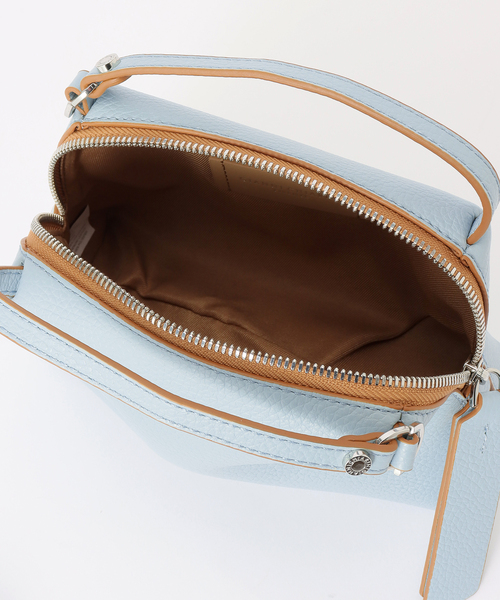 Spick & Span（スピックアンドスパン）の「GIANNI CHIARINI / ジャン二キャリー二 ALIFA S BS8148 COMM GRN242（ショルダーバッグ・レディース・ブラック/アイボリー/ブルー・FREE）」の17枚目の写真