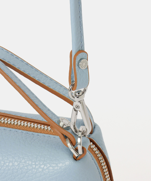 Spick & Span（スピックアンドスパン）の「GIANNI CHIARINI / ジャン二キャリー二 ALIFA S BS8148 COMM GRN242（ショルダーバッグ・レディース・ブラック/アイボリー/ブルー・FREE）」の20枚目の写真