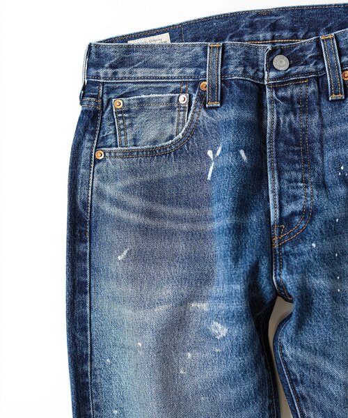 リーバイス(R) 別注 501 Paint Splatters W36L28 LEVI'S(R)/リーバイス(R) 別注 501(R) Selvedge Paint Splatters