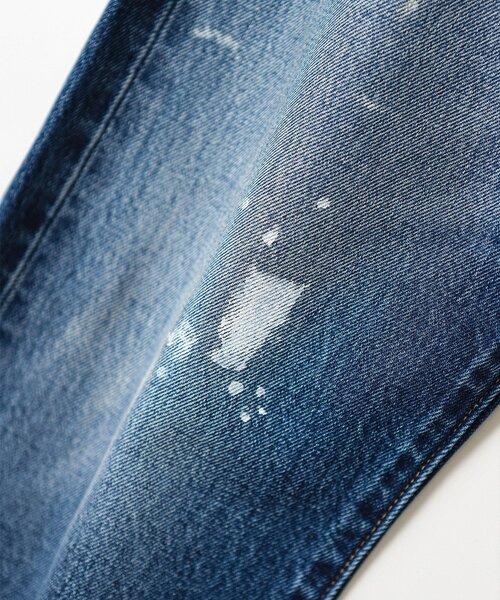 Levi's（リーバイス）の「LEVI’S(R)/リーバイス(R) 別注 501(R) Selvedge Paint Splatters L28（デニムパンツ・メンズ・コバルトブルー・28/29/30/31/32/33/34/36）」の10枚目の写真