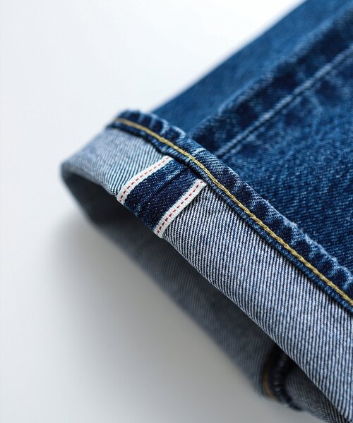 Levi's（リーバイス）の「LEVI’S(R)/リーバイス(R) 別注 501(R) Selvedge Paint Splatters L28（デニムパンツ・メンズ・コバルトブルー・28/29/30/31/32/33/34/36）」の13枚目の写真