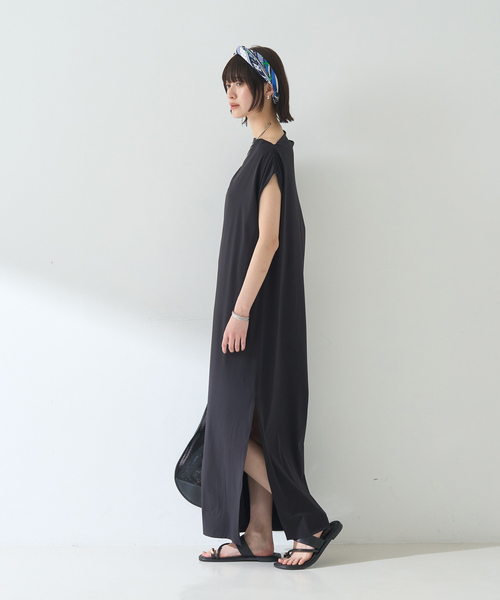 Rouge vif(ルージュヴィフ)の「アシンメトリーワンピース(ワンピース・レディース・ブラック・36/38)」の11枚目の写真