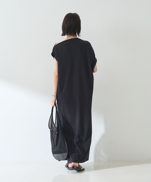 Rouge vif(ルージュヴィフ)の「アシンメトリーワンピース(ワンピース・レディース・ブラック・36/38)」の12枚目の写真