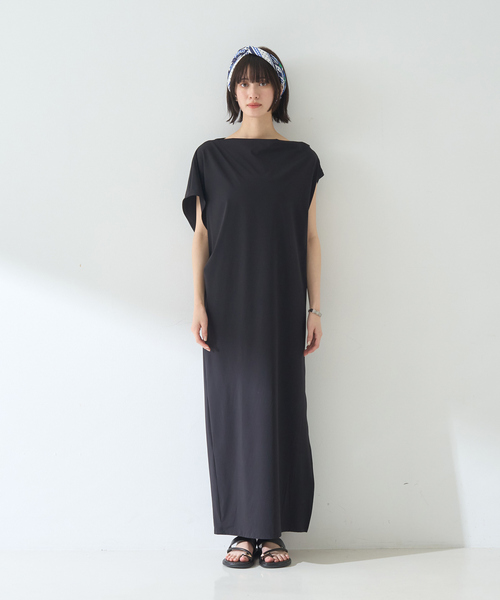 Rouge vif(ルージュヴィフ)の「アシンメトリーワンピース(ワンピース・レディース・ブラック・36/38)」の13枚目の写真