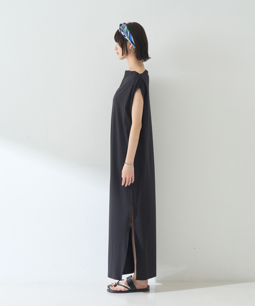 Rouge vif(ルージュヴィフ)の「アシンメトリーワンピース(ワンピース・レディース・ブラック・36/38)」の16枚目の写真