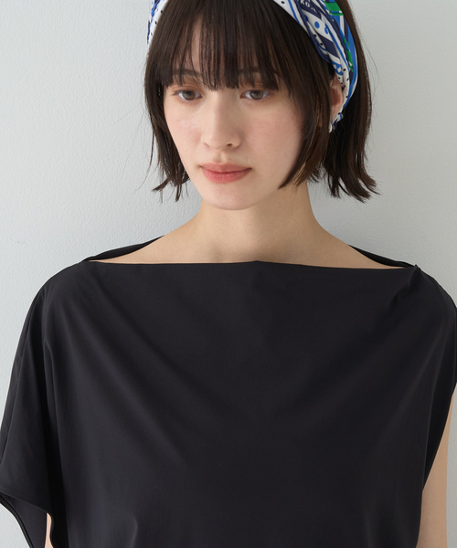 Rouge vif(ルージュヴィフ)の「アシンメトリーワンピース(ワンピース・レディース・ブラック・36/38)」の17枚目の写真
