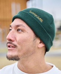 Sunny Smith（サニースミス）の「【SUNNY SMITH】OGロゴ刺繍　ビーニー(CP)（ニットキャップ/ビーニー）」