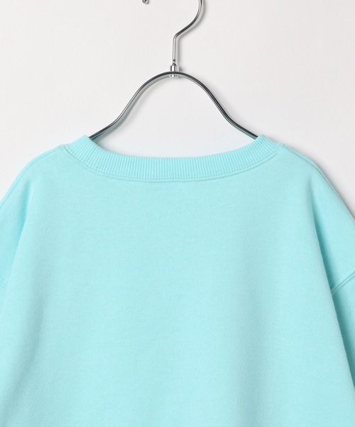 LEPSIM（レプシィム）の「【KIDS】ミニ裏毛ロゴ5分袖プルオーバー　326489（Tシャツ/カットソー・キッズ・ブルー/グレー・120/140）」の12枚目の写真