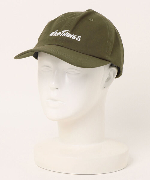 WILD THINGS(ワイルドシングス)の「▲WILD THINGS▲LOGO CAP(キャップ・メンズ・ブラック/アイボリー/ネイビー/オリーブ・FREE)」の9枚目の写真