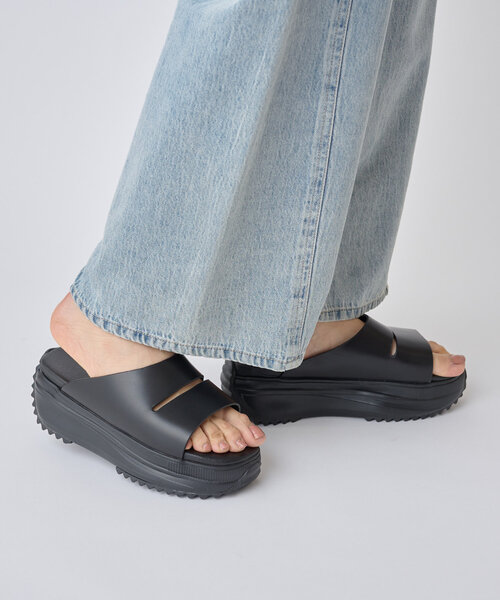 BEARDSLEY 　レザートレックサンダル ビアズリー BEARDSLEY レザートレックサンダル （black