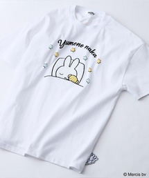 Miffy | 【miffy/ミッフィー】Dick Bruna ディック・ブルーナ オリジナルデザイン Tシャツ ドロップショルダー ユニセックス(Tシャツ/カットソー)