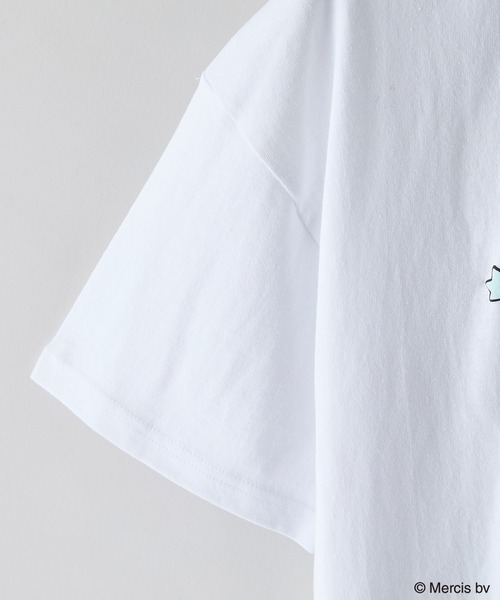 Miffy( ミッフィー)の「【miffy/ミッフィー】Dick Bruna ディック・ブルーナ オリジナルデザイン Tシャツ ドロップショルダー ユニセックス(Tシャツ/カットソー・メンズ・ホワイト系その他2/ベージュ系その他/ホワイト系その他/ピンク系その他2・SMALL/MEDIUM/LARGE)」の10枚目の写真