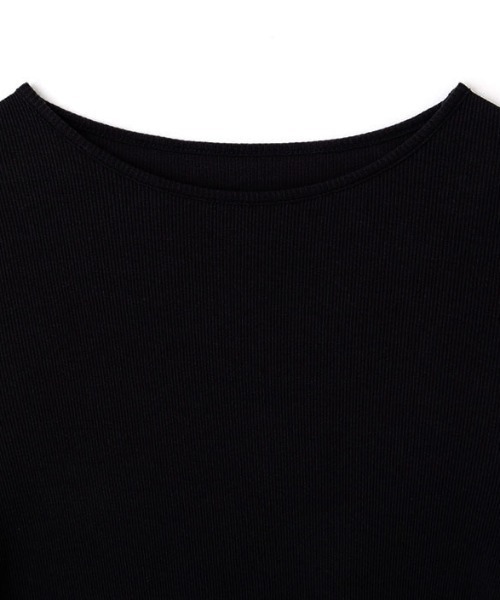 ETRE TOKYO（エトレトウキョウ）の「DEPENDREシアーロンTee（Tシャツ/カットソー・レディース・グレー/アイボリー/ブラック/ホワイト・FREE）」の20枚目の写真