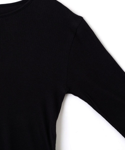 ETRE TOKYO（エトレトウキョウ）の「DEPENDREシアーロンTee（Tシャツ/カットソー・レディース・グレー/アイボリー/ブラック/ホワイト・FREE）」の21枚目の写真