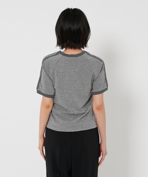 セール】Vネック ラインスリーブ Tシャツ（Tシャツ/カットソー