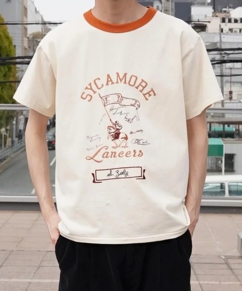 samuel zelig】 Yearbook Tee（Tシャツ/カットソー）｜samuel zelig