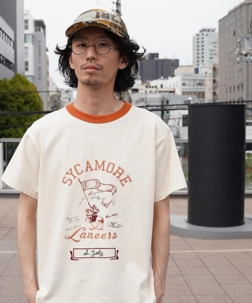 samuel zelig（サミュエルゼリグ）の「【samuel zelig】 Yearbook Tee（Tシャツ/カットソー・メンズ・ナチュラル・SMALL/MEDIUM）」の9枚目の写真