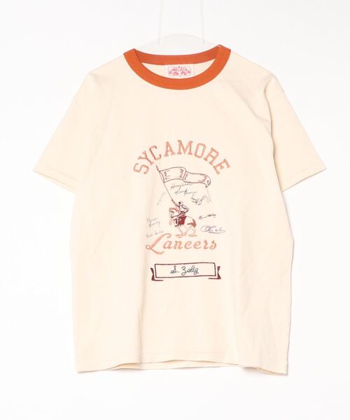 samuel zelig（サミュエルゼリグ）の「【samuel zelig】 Yearbook Tee（Tシャツ/カットソー・メンズ・ナチュラル・SMALL/MEDIUM）」の7枚目の写真