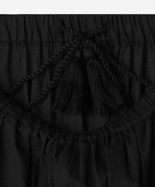 Couture d'adam(クチュールドアダム)の「COUTURE D'ADAM | コットンカディ ティアードスカート BLACK WOMEN(スカート・レディース・ブラック・38)」の4枚目の写真