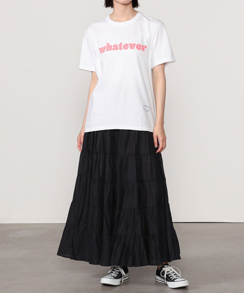 Couture d'adam(クチュールドアダム)の「COUTURE D'ADAM | コットンカディ ティアードスカート BLACK WOMEN(スカート・レディース・ブラック・38)」の9枚目の写真