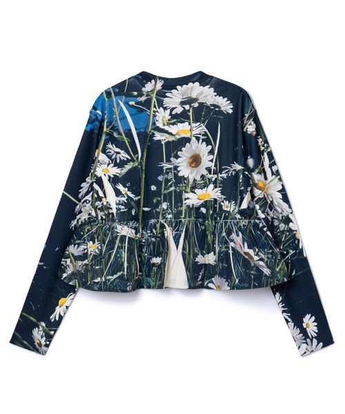 NON TOKYO(ノントーキョー)の「NON TOKYO/ノントーキョー/DIRECT PRINT RIB GATHER C/S(Tシャツ/カットソー・レディース・B/A/C・FREE)」の6枚目の写真