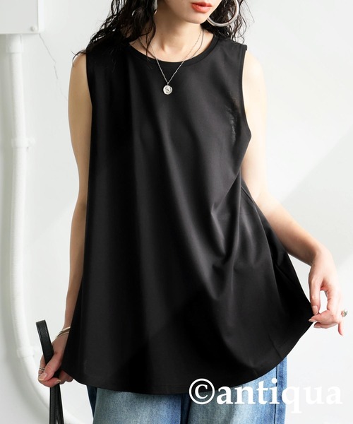 antiqua（アンティカ）の「接触冷感タンクトップ（タンクトップ・レディース・ライム/グリーン系その他/ホワイト/ブラック/ブルー・C/V）」の19枚目の写真