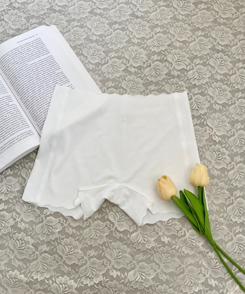 CLEA（クレア）の「シームレスペチコート（インナーウェア/肌着・レディース・ブラック/ホワイト/ベージュ/グレー・FREE）」の8枚目の写真