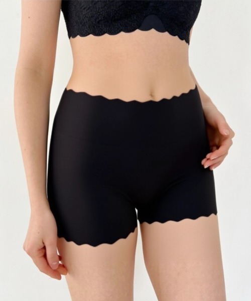 CLEA（クレア）の「シームレスペチコート（インナーウェア/肌着・レディース・ブラック/ホワイト/ベージュ/グレー・FREE）」の15枚目の写真