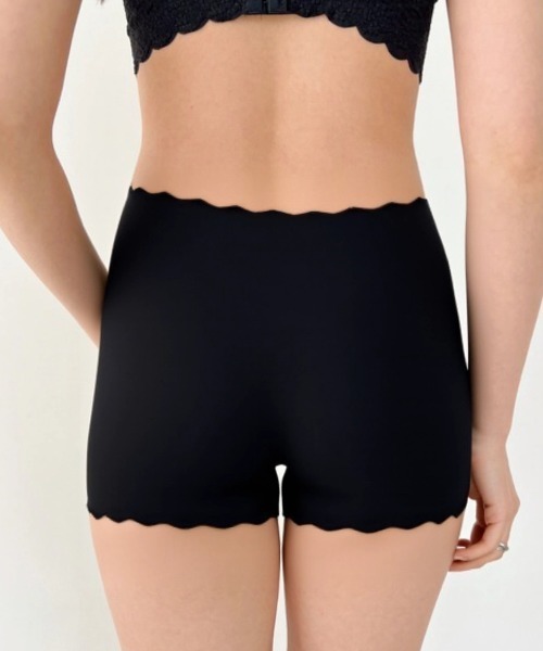 CLEA（クレア）の「シームレスペチコート（インナーウェア/肌着・レディース・ブラック/ホワイト/ベージュ/グレー・FREE）」の5枚目の写真