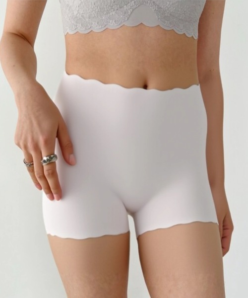 CLEA（クレア）の「シームレスペチコート（インナーウェア/肌着・レディース・ブラック/ホワイト/ベージュ/グレー・FREE）」の16枚目の写真