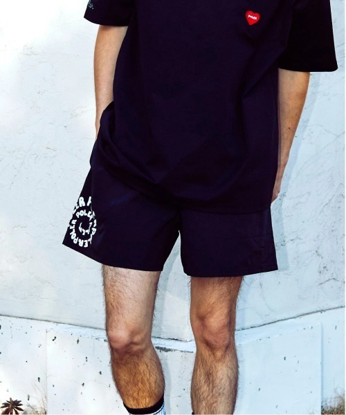 POLeR（ポーラー）の「POLeR/ポーラー　POLeR×GSC NYLON WIDE STUFF SHORTS（その他パンツ・メンズ・レッド/ブラック/グレー・MEDIUM/LARGE）」の2枚目の写真
