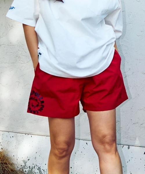 POLeR（ポーラー）の「POLeR/ポーラー　POLeR×GSC NYLON WIDE STUFF SHORTS（その他パンツ・メンズ・レッド/ブラック/グレー・MEDIUM/LARGE）」の8枚目の写真