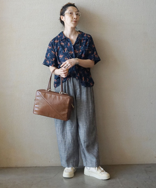 セール】リネンチェックパンツ（その他パンツ）｜JOURNAL