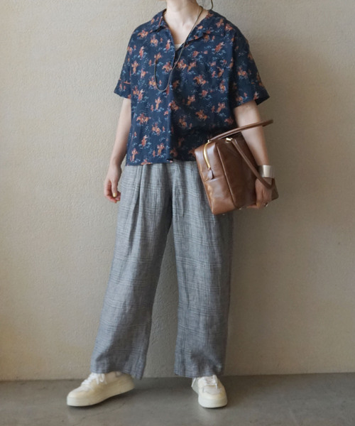 リネンチェックパンツ（その他パンツ）｜JOURNAL STANDARD LUXE