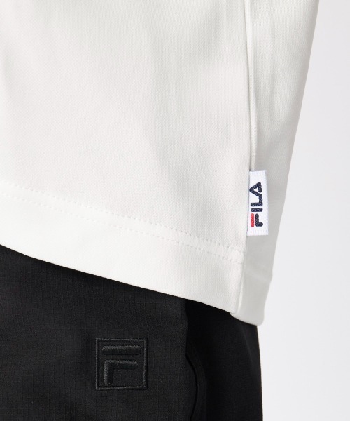 FILA(フィラ)の「【FILA/フィラ】Tシャツ付き水着4点セット/水陸両用オーバーサイズラッシュガードTシャツ・ミッドレングスパンツ付きタンキニ(水着)(水着・レディース・ホワイト/ブラック/ネイビー・SMALL/MEDIUM/LARGE/X-LARGE)」の8枚目の写真