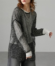 Soiunique | カットメッシュプルオーバー　［Soiunique］(Tシャツ/カットソー)