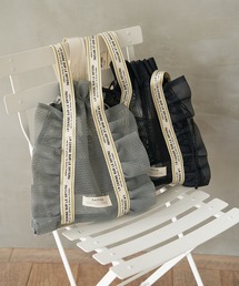 LBC | メッシュフリルトートバッグ(ショルダーバッグ)