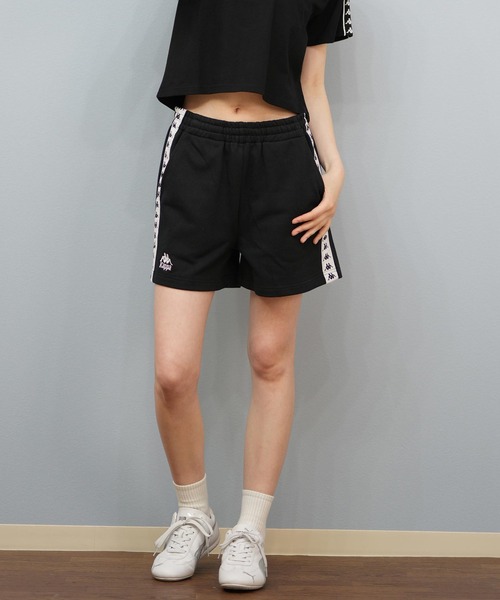Kappa(カッパ)の「Kappa/カッパ ショートパンツ テープロゴ セットアップ ショーツ 215934(その他パンツ・レディース・ピンク/ホワイト/ブラック・L/M)」の17枚目の写真