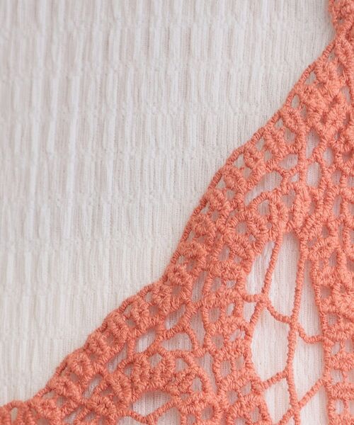 grove(グローブ)の「1枚でお洒落に決まるレースビスチェ×ブラウスSET(シャツ/ブラウス・レディース・アイボリー/スミクロ/ブルー/オレンジ・02/03/01)」の20枚目の写真