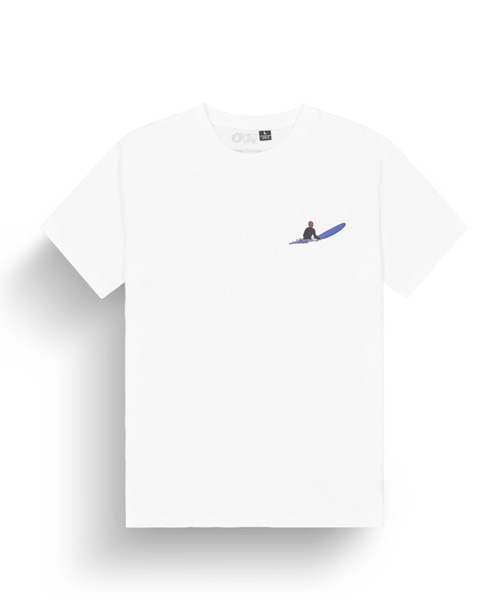 PICTURE ORGANIC CLOTHING(ピクチャーオーガニッククロージング)の「【PICTURE/ピクチャー】SB TEE 1 Tシャツ ワンポイント バックプリント(Tシャツ/カットソー・メンズ・ホワイト・SMALL/MEDIUM/LARGE/X-LARGE)」の4枚目の写真